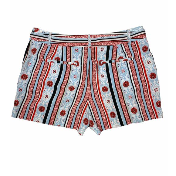 LOFT Costa Tie Waist Fluid Shorts sz 6 - Picture 7 of 7